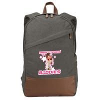 Play Dress To Impress With My Baddies Runway Diva Dti Robux Cotton Canvas Backpack