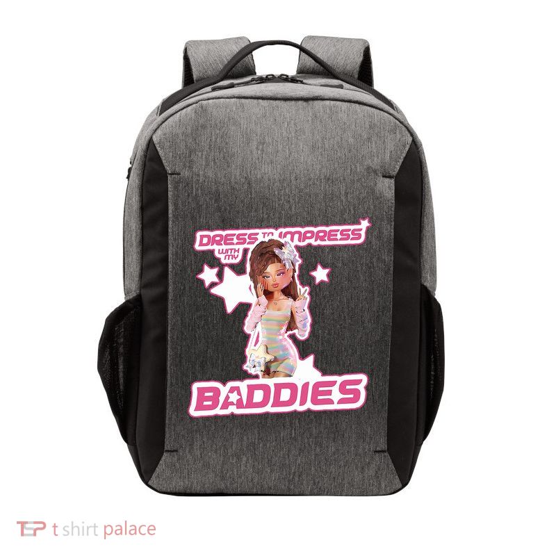 Play Dress To Impress With My Baddies Runway Diva Dti Robux Vector Backpack