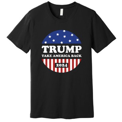 Donald Trump 2024 Presidential Premium T-Shirt