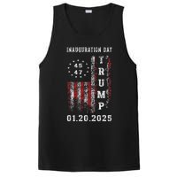 President Donald Trump Inauguration Day 2025 47th Usa Flag PosiCharge Competitor Tank