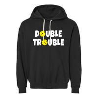 Pickleball Double Trouble Team Garment-Dyed Fleece Hoodie