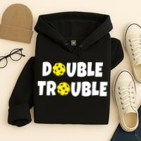 Pickleball Double Trouble Team Hoodie