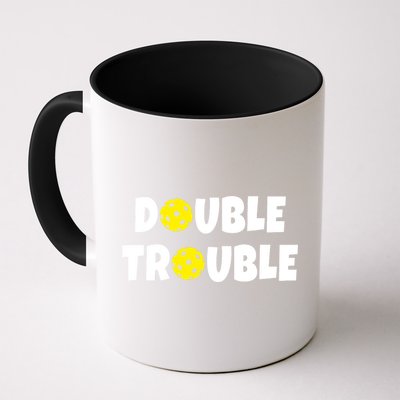 Pickleball Double Trouble Team Mug