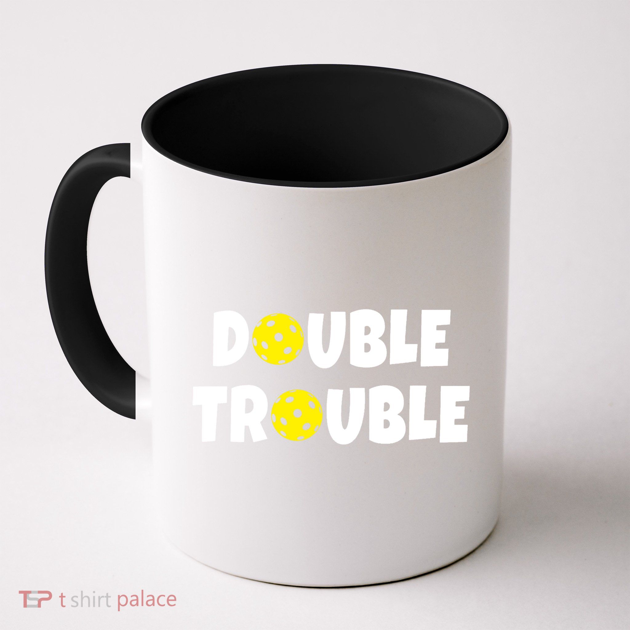 Pickleball Double Trouble Team Mug