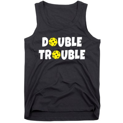 Pickleball Double Trouble Team Tank Top