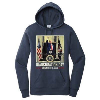 President Donald Trump Inauguration Day 2025 Memorabilia Women's Pullover Hoodie