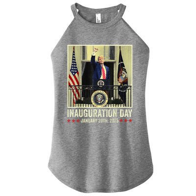 President Donald Trump Inauguration Day 2025 Memorabilia Women's Perfect Tri Rocker Tank