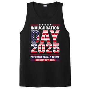 Patriotic Donald Trump Inauguration Day 2025 Usa Flag Design PosiCharge Competitor Tank