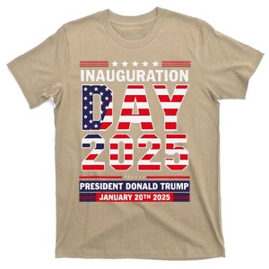 Patriotic Donald Trump Inauguration Day 2025 Usa Flag Design T-Shirt