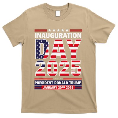 Patriotic Donald Trump Inauguration Day 2025 Usa Flag Design T-Shirt