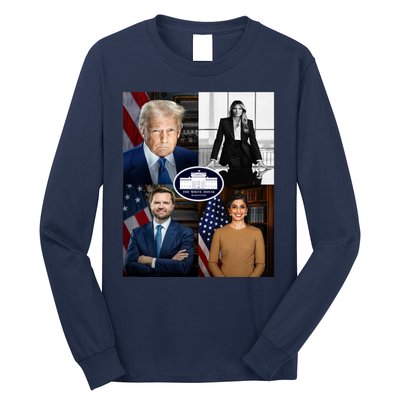 President Donald Trump White House Administration Portraits 2025 Long Sleeve Shirt