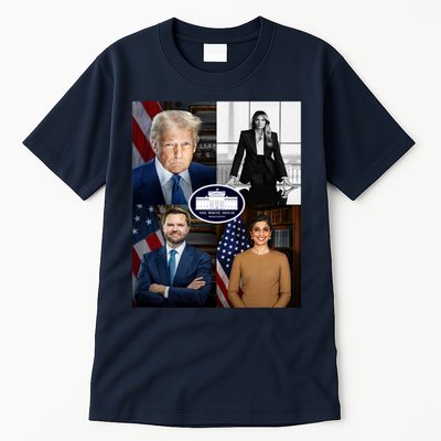 President Donald Trump White House Administration Portraits 2025 Tall T-Shirt