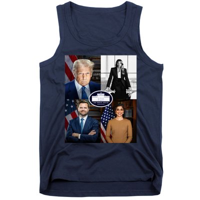 President Donald Trump White House Administration Portraits 2025 Tank Top