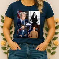 President Donald Trump White House Administration Portraits 2025 Womens T-Shirt