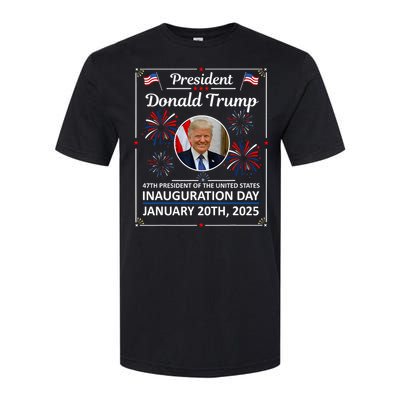 President Donald Trump Inauguration Day 2025 Memorabilia Softstyle CVC T-Shirt