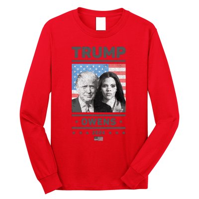 President Donald Trump And Vice President Candace Owens 2024 Long Sleeve Shirt