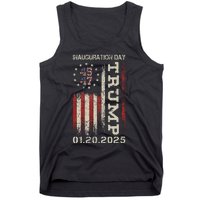 President Donald Trump Inauguration Day 2025 Usa Flag Gift Tank Top