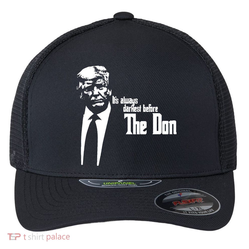 President Donald Trump The Don Funny Political 2024 Flexfit Unipanel Trucker Cap