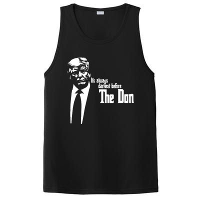 President Donald Trump The Don Funny Political 2024 PosiCharge Competitor Tank