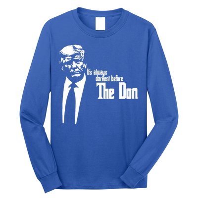 President Donald Trump The Don Funny Political 2024 Long Sleeve Shirt