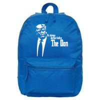 President Donald Trump The Don Funny Political 2024 16 in Basic Backpack