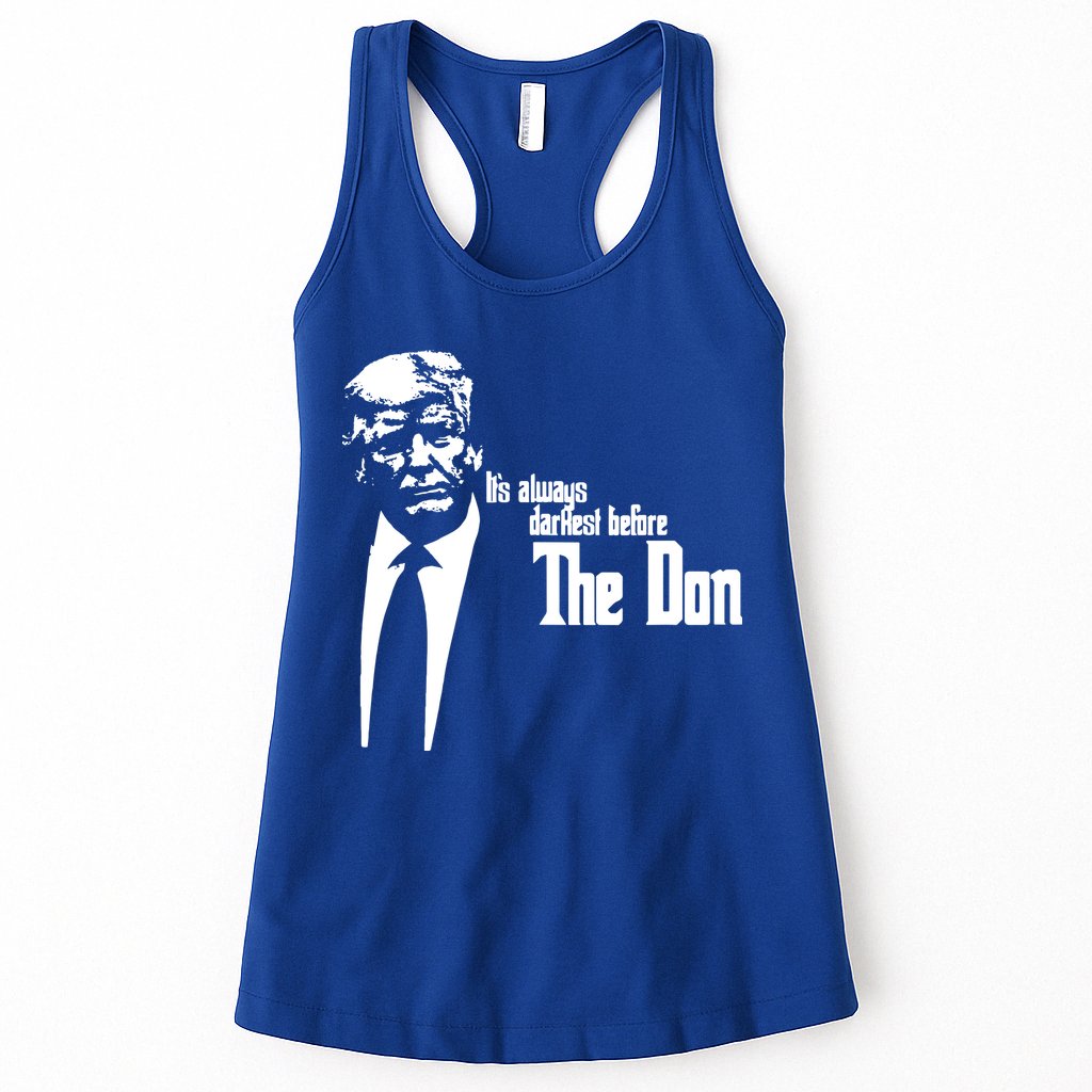 President Donald Trump The Don Funny Political 2024 Womens Tank Top