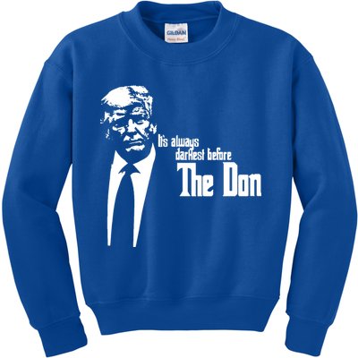 President Donald Trump The Don Funny Political 2024 Kids Sweatshirt