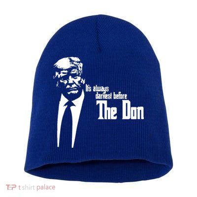 President Donald Trump The Don Funny Political 2024 Short Acrylic Beanie