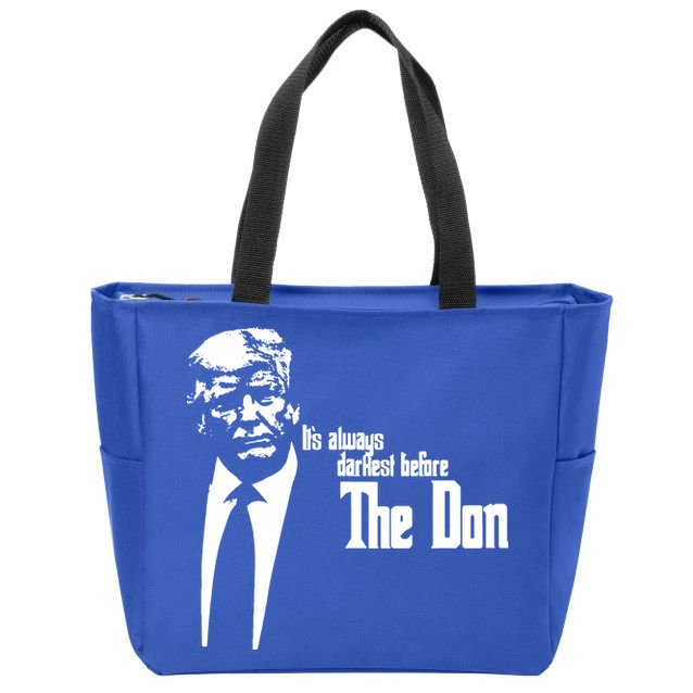 President Donald Trump The Don Funny Political 2024 Zip Tote Bag