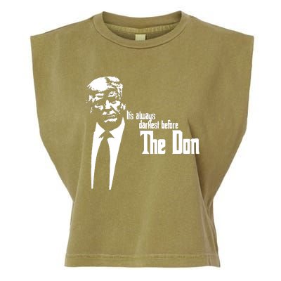 President Donald Trump The Don Funny Political 2024 Garment-Dyed Women's Muscle Tee