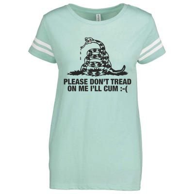 Please Don't Tread On Me I'll Cum Enza Ladies Jersey Football T-Shirt