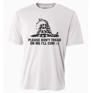 Please Don't Tread On Me I'll Cum Cooling Performance Crew T-Shirt