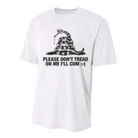 Please Don't Tread On Me I'll Cum Performance Sprint T-Shirt