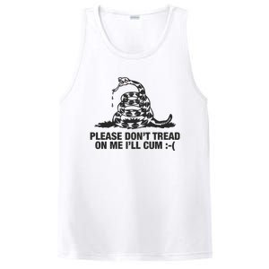 Please Don't Tread On Me I'll Cum PosiCharge Competitor Tank