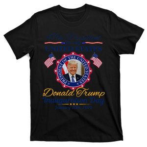 President Donald Trump Inauguration Day 2025 Memorabilia Support President Trump T-Shirt