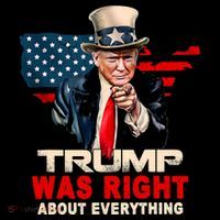 Pro Donald Trump Funny Trump Was Right About Everything 16 in Basic Backpack