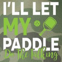 Pickleball Do The Talking TL Legacy Tie Dye Trucker Hat