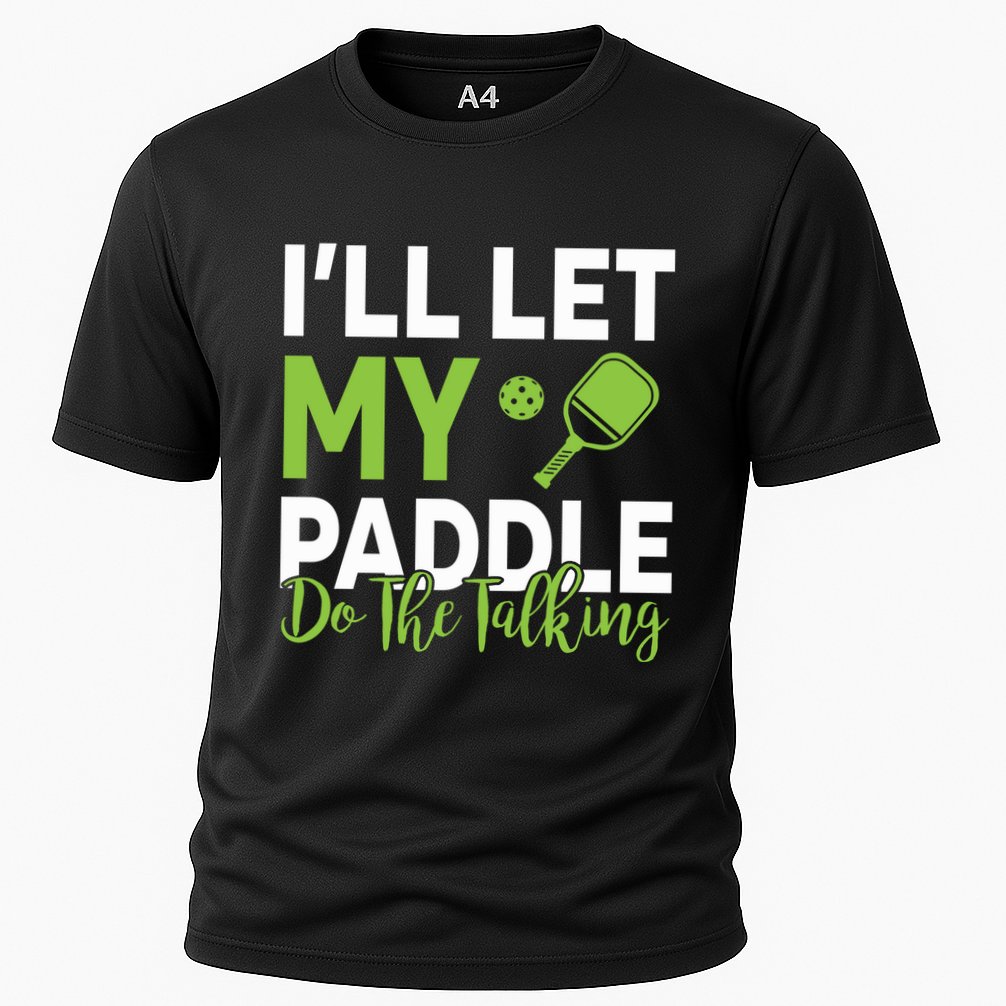 Pickleball Do The Talking TL Performance Shirt