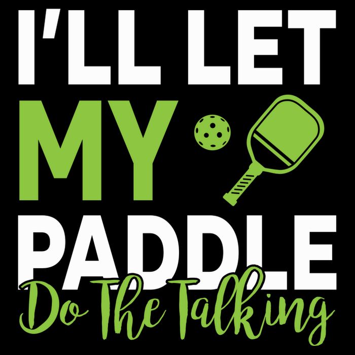 Pickleball Do The Talking TL Long Sleeve Shirt