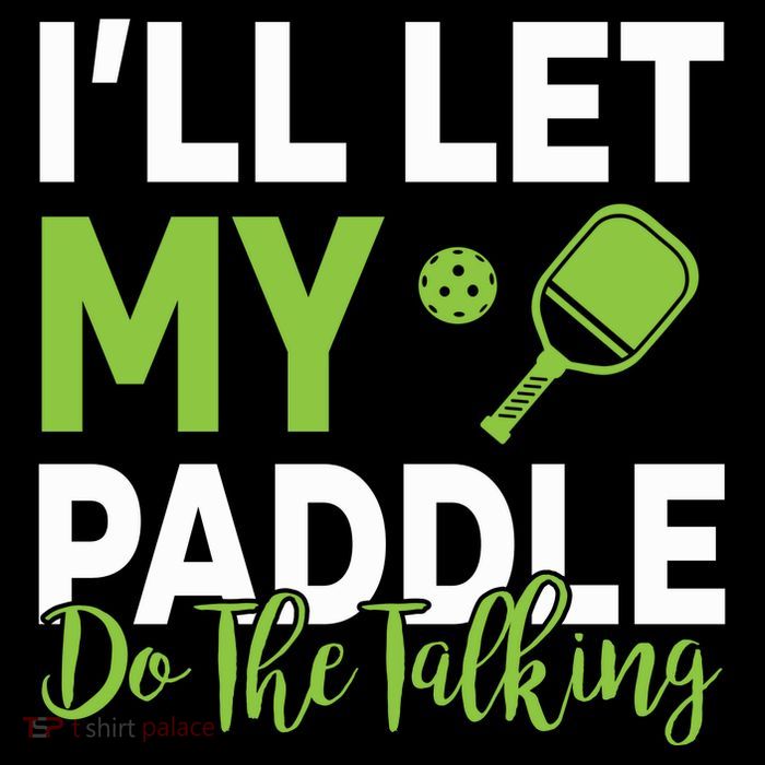 Pickleball Do The Talking TL Kids T-Shirt