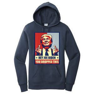 Pro Donald Trump 2024 Republican Conservative Anti Joe Biden Women's Pullover Hoodie