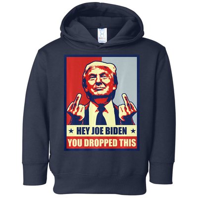 Pro Donald Trump 2024 Republican Conservative Anti Joe Biden Toddler Hoodie