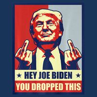 Pro Donald Trump 2024 Republican Conservative Anti Joe Biden Kids T-Shirt