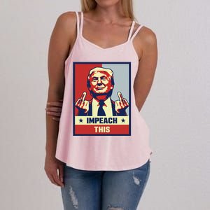 Pro Donald Trump Gifts Republican Conservative Impeach This Women's Strappy Tank