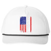 PRESIDENT Donald Trump 2020 Vintage USA Flag Snapback Five-Panel Rope Hat