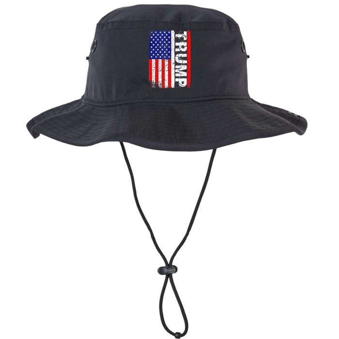 PRESIDENT Donald Trump 2020 Vintage USA Flag Legacy Cool Fit Booney Bucket Hat