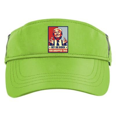 Pro Donald Trump 2024 Republican Conservative Anti Joe Biden Adult Drive Performance Visor