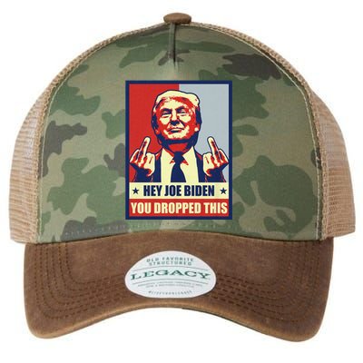 Pro Donald Trump 2024 Republican Conservative Anti Joe Biden Legacy Tie Dye Trucker Hat