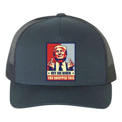 Pro Donald Trump 2024 Republican Conservative Anti Joe Biden Yupoong Adult 5-Panel Trucker Hat