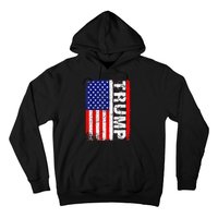 PRESIDENT Donald Trump Vintage USA Flag Hoodie